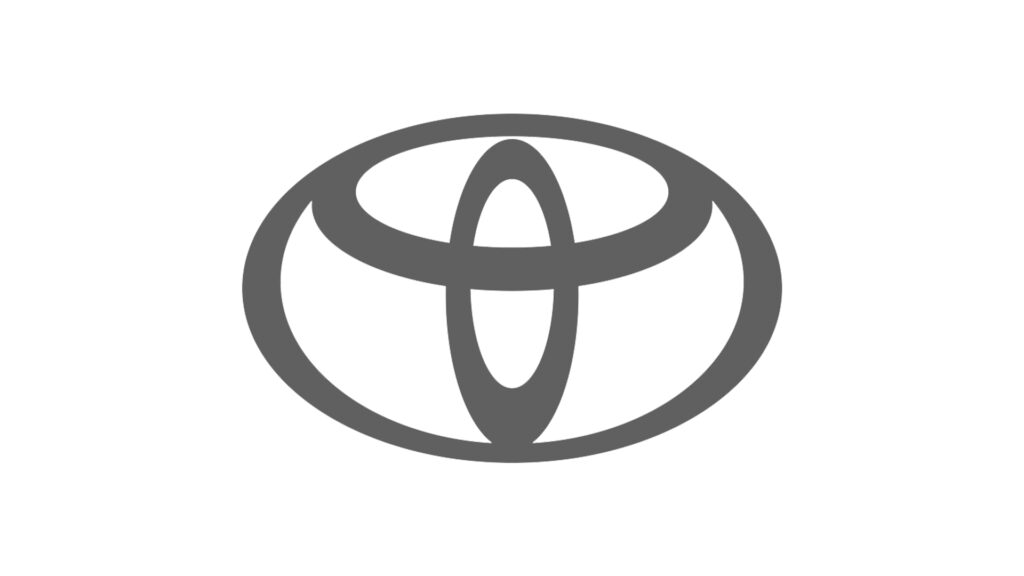Toyota Logo Grey